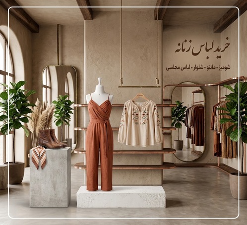 بنر دسته بندی پوشاک زنانه